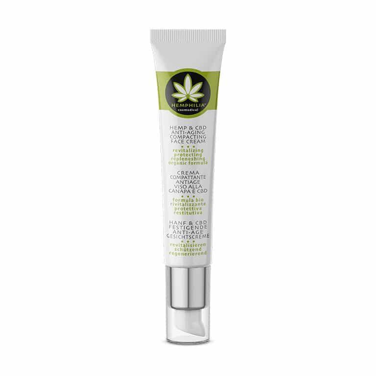 Økologisk Anti-Aging Ansigtscreme med Hamp & CBD, 45ml