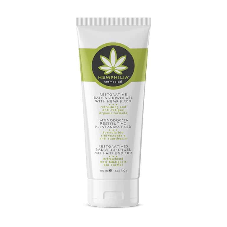 Økologisk Bade- og Brusegel med Hamp & CBD, 200ml