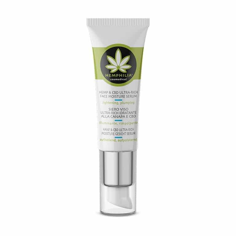 Økologisk Ansigtsserum med Hamp & CBD - 20 Ml.