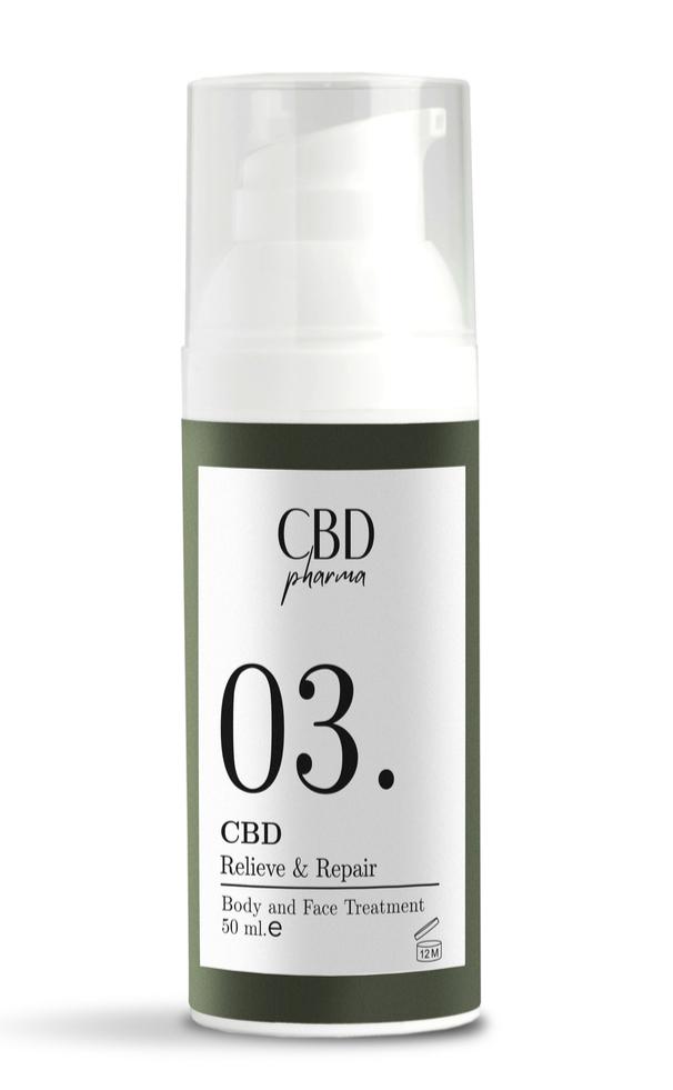 Cbd Pharma 03 Lindring & Reparation, 50ml - Unik Formel