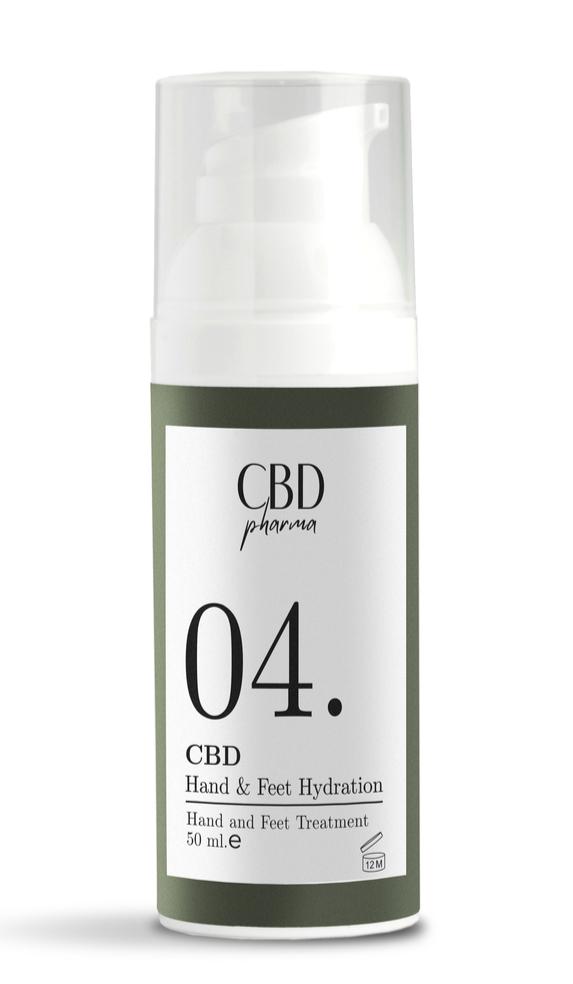 Cbd Pharma 04 Hånd- og Fodcreme, 50ml - Intensiv Hydration