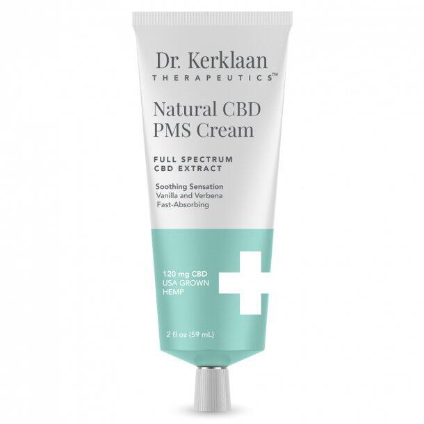 Naturlig CBD PMS Creme, 59ml - Lindre Menstruationsgener
