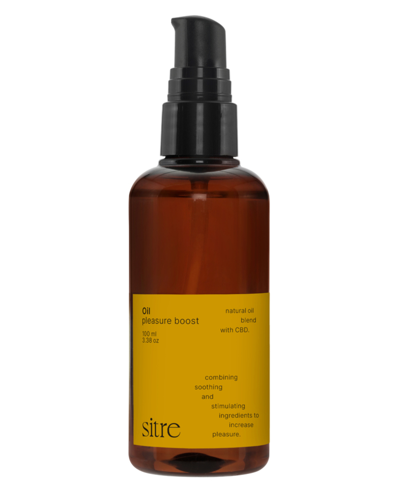 Pleasure Boost Olie med CBD, 100ml - Intensiv Intimitet