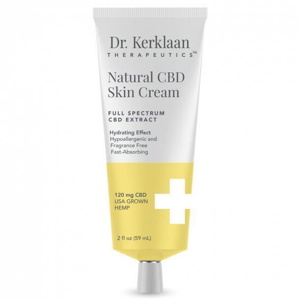 Dr. Kerklaan Naturlig CBD Hudcreme 59 Ml - Til Følsom Hud