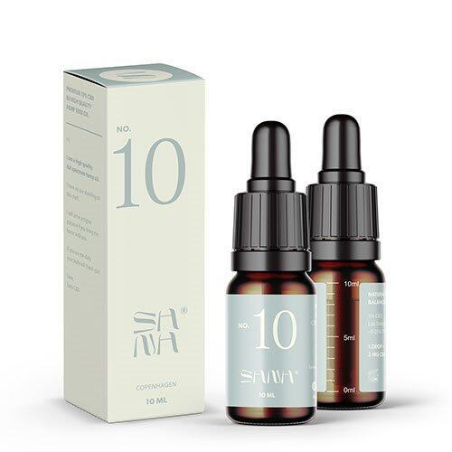 CBD Naturlig Hudolie No 10 - 10 Ml fra Sana Hemp