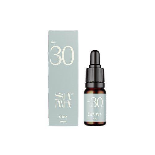 CBD Naturlig Hudolie No 30 - 10 ml fra Sana Hemp