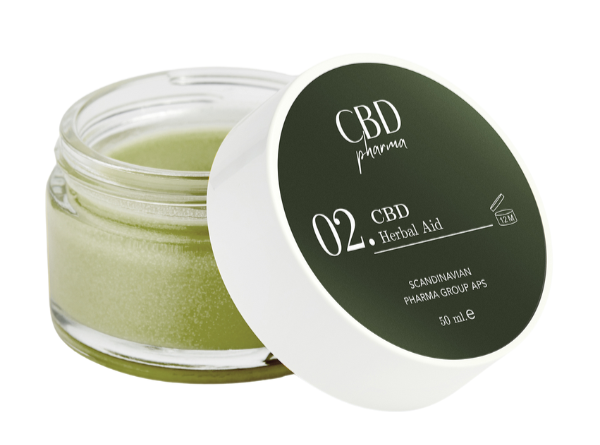 Cbd Pharma 02 Herbal Aid Natcreme, 50ml - Hudpleje