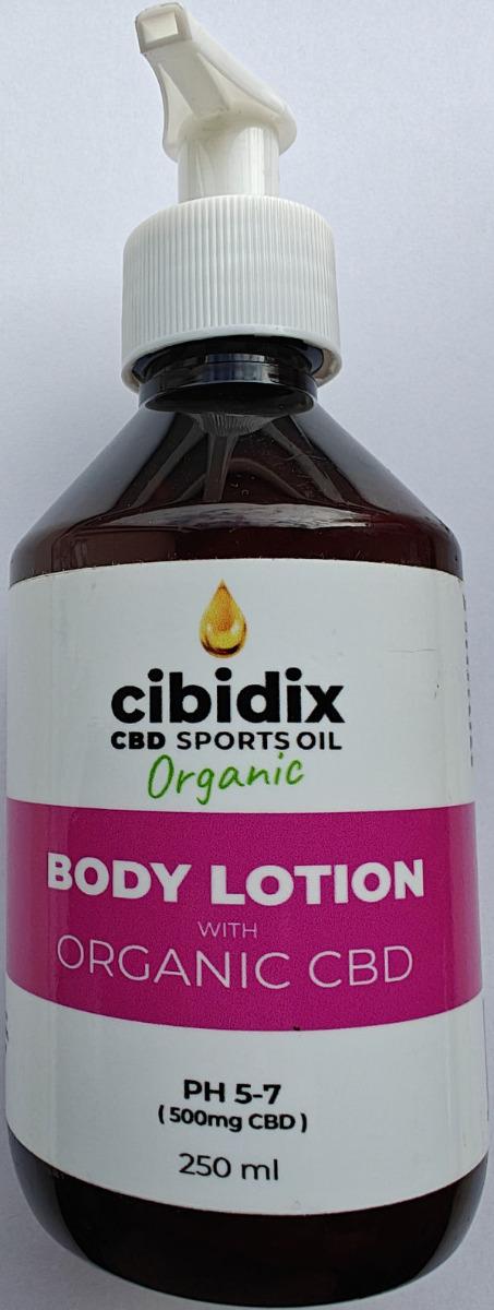 Cibidix CBD Sport Oil Økologisk Body Lotion 250ml