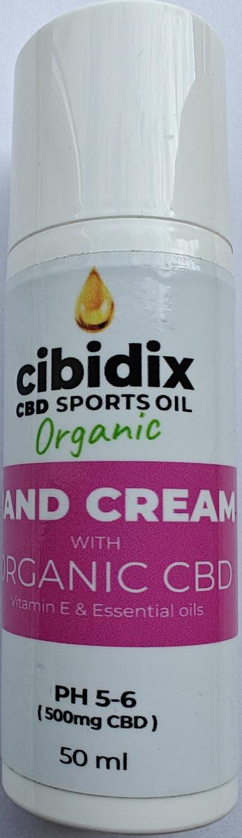Cibidix CBD Sportsolie Økologisk Håndcreme 50ml