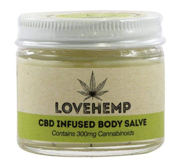 Lovehemp CBD Infunderet Kropssalve 50ml - Udsalg!