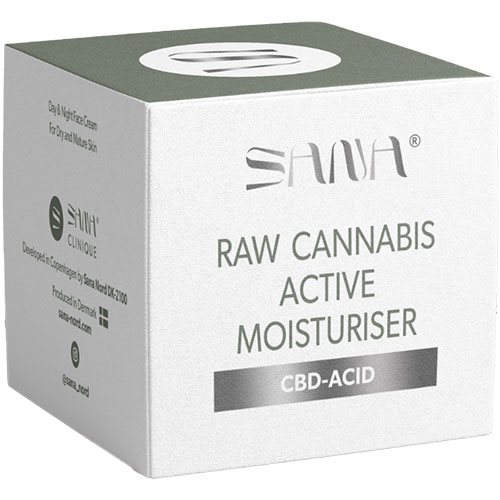 Raw Cannabis Active Moisturiser   50 Ml fra Sana